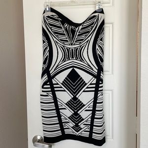 Geometric Knit Dress